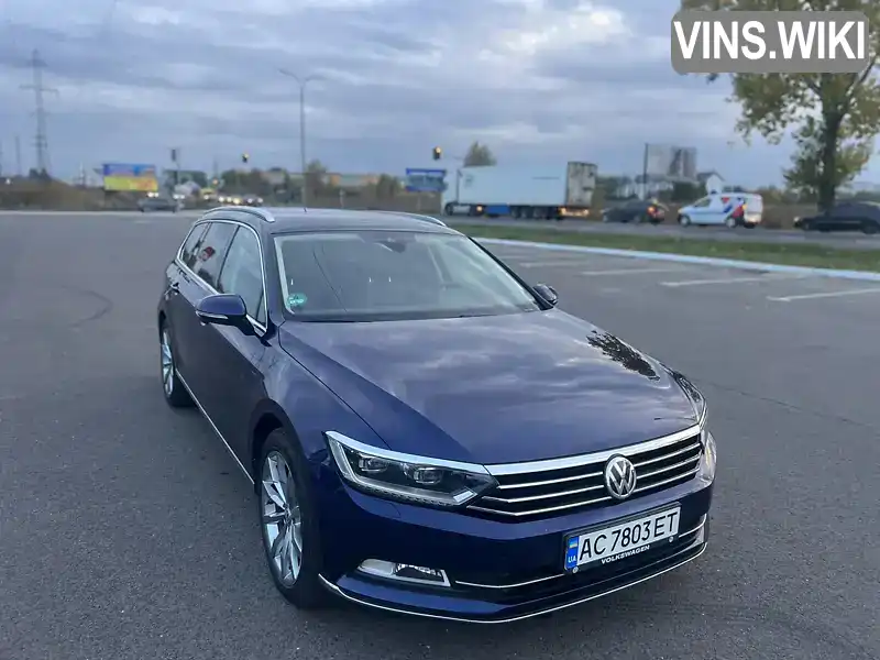 WVWZZZ3CZJE126579 Volkswagen Passat 2017 Універсал 2 л. Фото 2