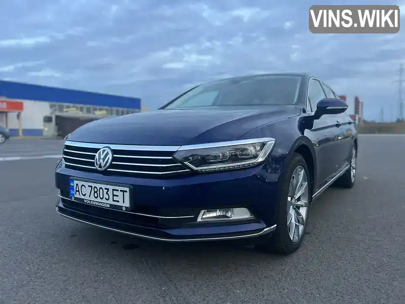 WVWZZZ3CZJE126579 Volkswagen Passat 2017 Універсал 2 л. Фото 8