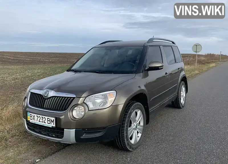 Позашляховик / Кросовер Skoda Yeti 2013 1.8 л. Ручна / Механіка обл. Хмельницька, Хмельницький - Фото 1/17