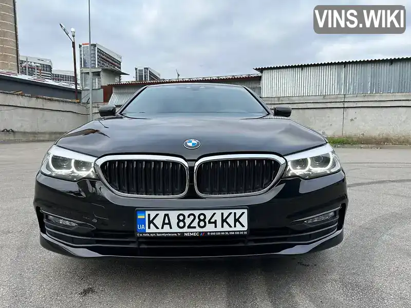 WBAJA7C52JWC76860 BMW 5 Series 2018 Седан 2 л. Фото 9