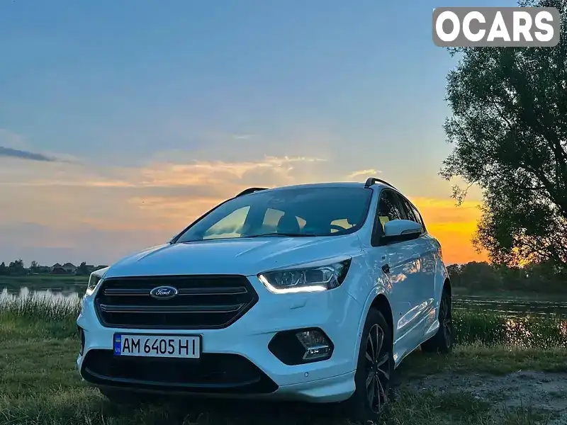 Позашляховик / Кросовер Ford Kuga 2017 2 л. Автомат обл. Житомирська, Житомир - Фото 1/21