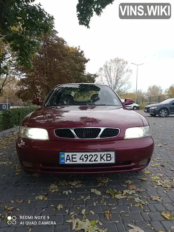 Седан Daewoo Nubira 1998 1.6 л. Ручна / Механіка обл. Дніпропетровська, Кам'янське (Дніпродзержинськ) - Фото 1/9