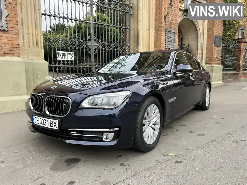 Седан BMW 7 Series 2012 3 л. Автомат обл. Чернівецька, Чернівці - Фото 1/21