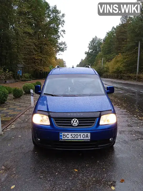 Мінівен Volkswagen Caddy 2008 1.9 л. Ручна / Механіка обл. Львівська, Яворів - Фото 1/16