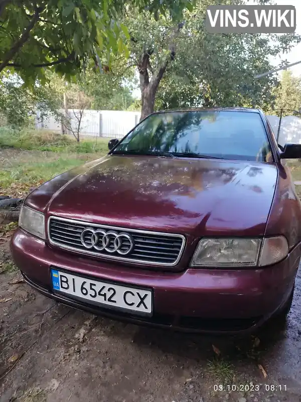 Седан Audi A4 1996 1.8 л. Ручна / Механіка обл. Полтавська, Лубни - Фото 1/21