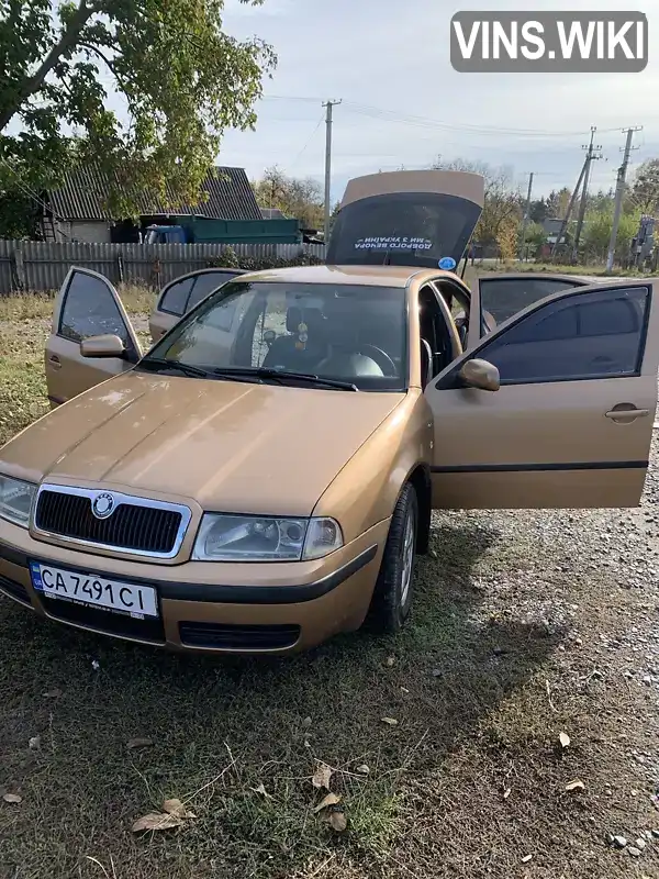 Ліфтбек Skoda Octavia 2001 1.78 л. Ручна / Механіка обл. Черкаська, Христинівка - Фото 1/16