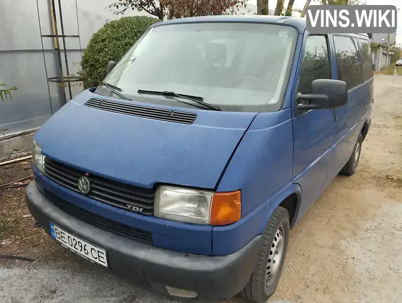 Мінівен Volkswagen Transporter 2001 2.46 л. обл. Миколаївська, Миколаїв - Фото 1/5