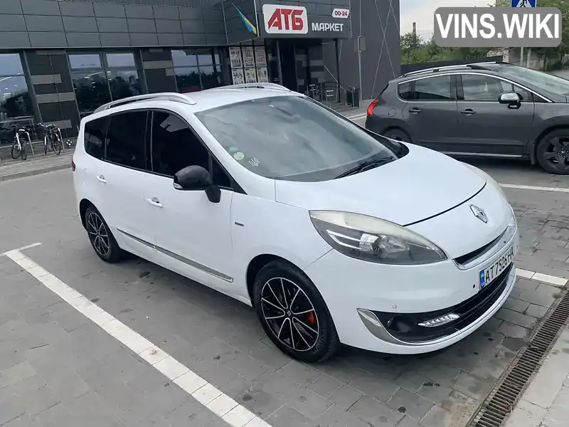 Мінівен Renault Scenic 2012 1.5 л. Автомат обл. Івано-Франківська, Івано-Франківськ - Фото 1/14