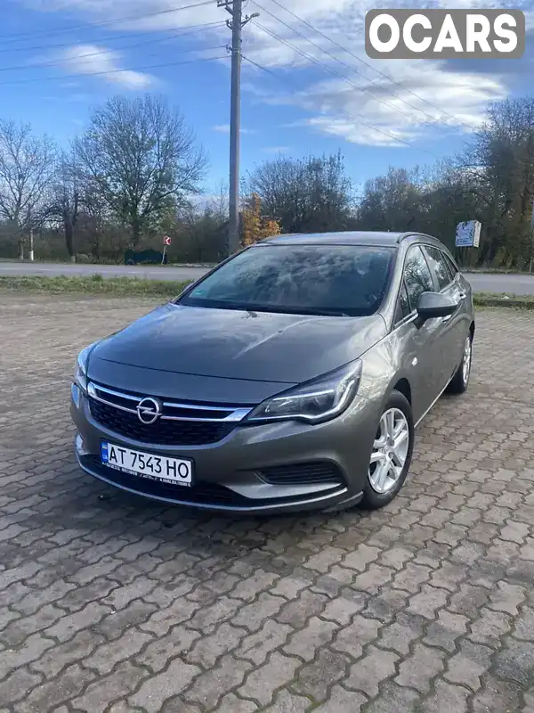 Універсал Opel Astra 2017 1.6 л. Ручна / Механіка обл. Івано-Франківська, Бурштин - Фото 1/11