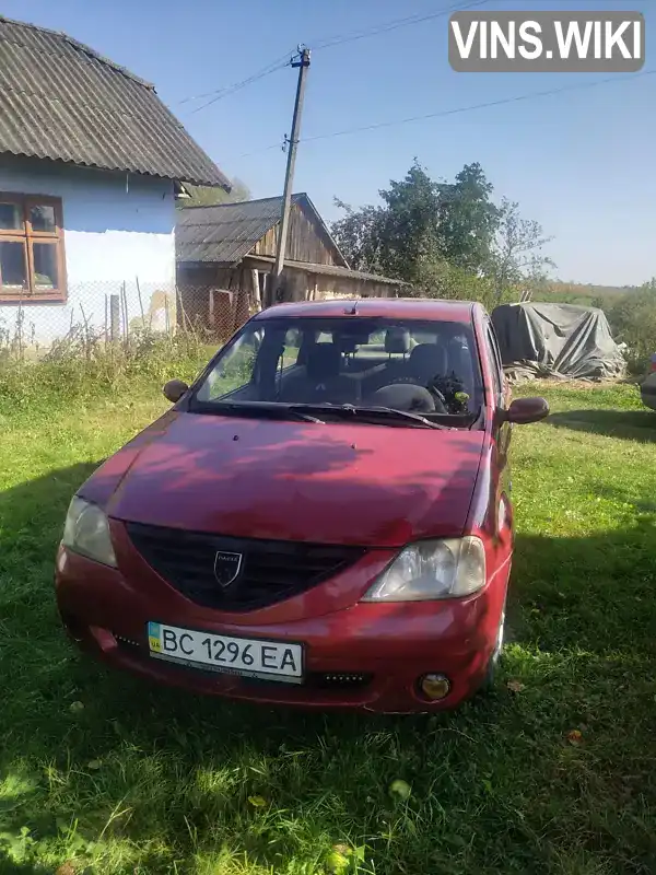 Седан Dacia Logan 2005 1.39 л. Ручна / Механіка обл. Львівська, Львів - Фото 1/14