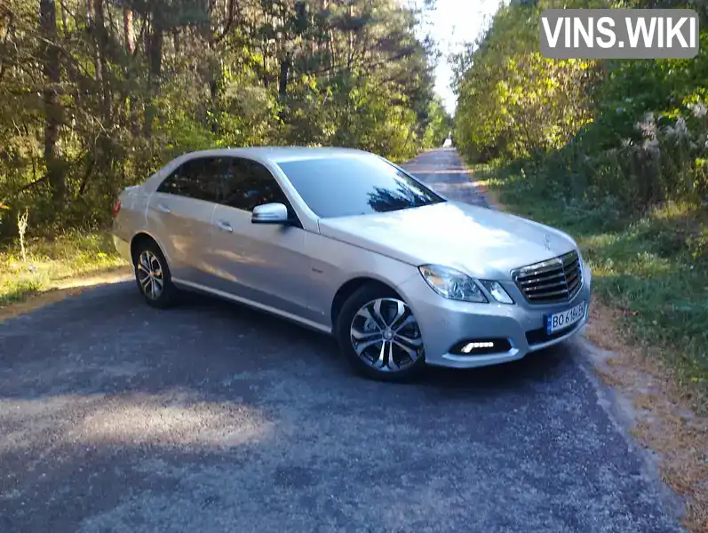 Седан Mercedes-Benz E-Class 2010 2.1 л. Ручная / Механика обл. Тернопольская, Кременец - Фото 1/21