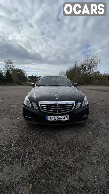 Седан Mercedes-Benz E-Class 2009 3 л. Автомат обл. Рівненська, Костопіль - Фото 1/13