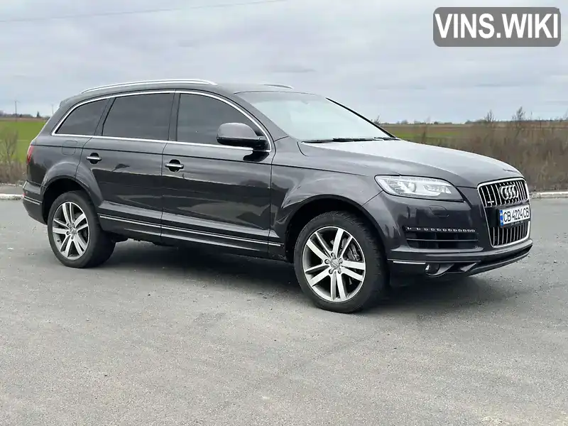 Позашляховик / Кросовер Audi Q7 2012 2.97 л. Автомат обл. Чернігівська, Ніжин - Фото 1/21