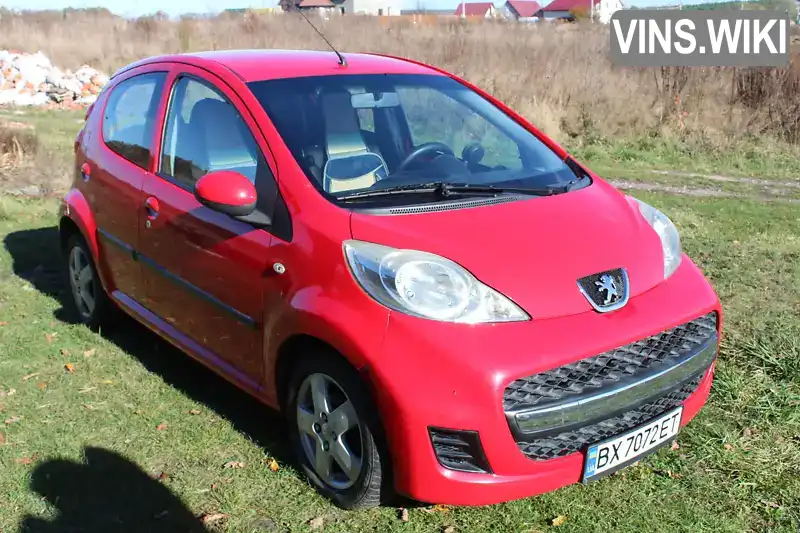 Хетчбек Peugeot 107 2011 1 л. Ручна / Механіка обл. Хмельницька, Хмельницький - Фото 1/18