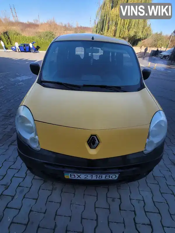 Мінівен Renault Kangoo 2008 1.46 л. Ручна / Механіка обл. Хмельницька, Волочиськ - Фото 1/12