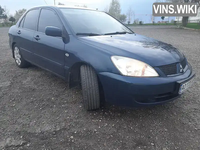 Седан Mitsubishi Lancer 2006 1.6 л. Ручна / Механіка обл. Закарпатська, Ужгород - Фото 1/12