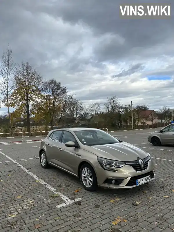 Хетчбек Renault Megane 2017 1.46 л. Ручна / Механіка обл. Івано-Франківська, Коломия - Фото 1/21