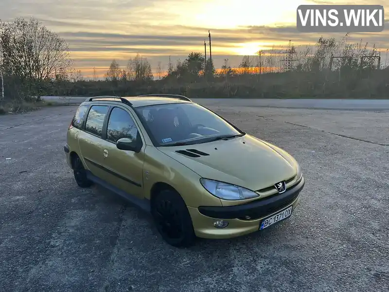 Універсал Peugeot 206 2003 1.36 л. Ручна / Механіка обл. Львівська, Новояворівськ - Фото 1/5