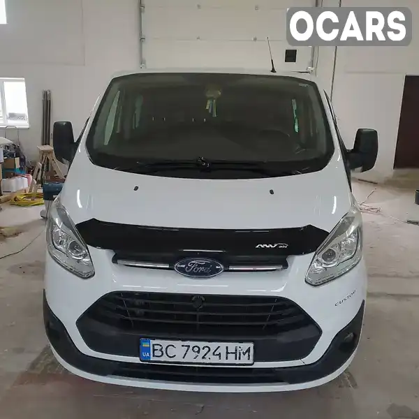 Мінівен Ford Transit Custom 2014 2.2 л. Ручна / Механіка обл. Львівська, Золочів - Фото 1/16