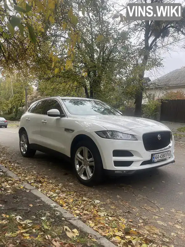 Позашляховик / Кросовер Jaguar F-Pace 2016 2 л. Автомат обл. Київська, Київ - Фото 1/11