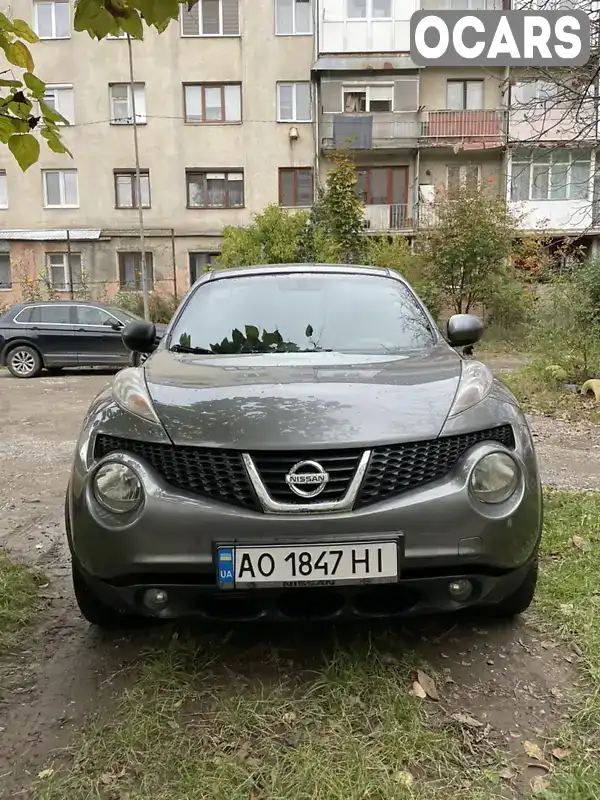 Позашляховик / Кросовер Nissan Juke 2011 1.46 л. Ручна / Механіка обл. Закарпатська, Хуст - Фото 1/11