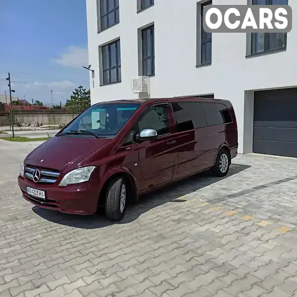 Мінівен Mercedes-Benz Vito 2014 2.14 л. Автомат обл. Рівненська, Сарни - Фото 1/21