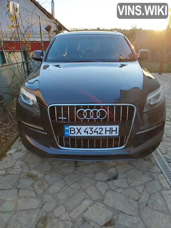 Позашляховик / Кросовер Audi Q7 2012 2.97 л. Автомат обл. Хмельницька, Кам'янець-Подільський - Фото 1/11