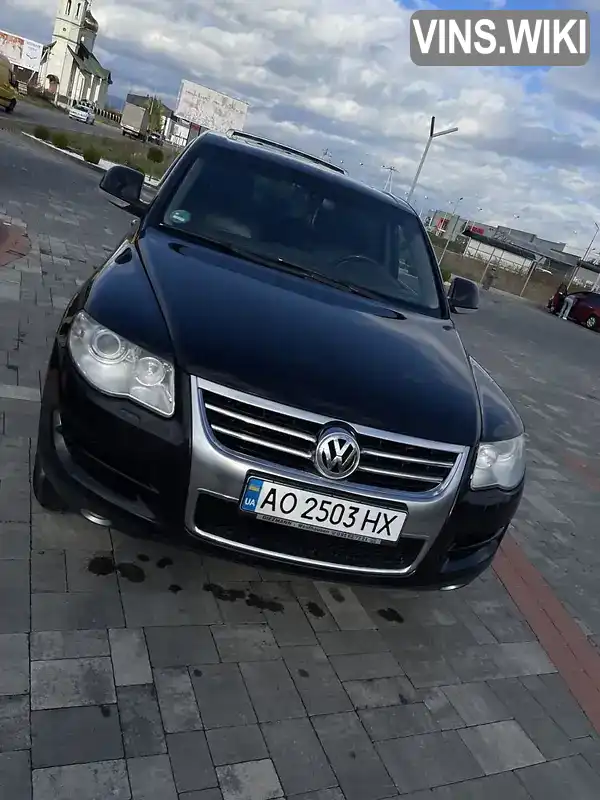 Позашляховик / Кросовер Volkswagen Touareg 2007 3 л. Автомат обл. Закарпатська, Хуст - Фото 1/9