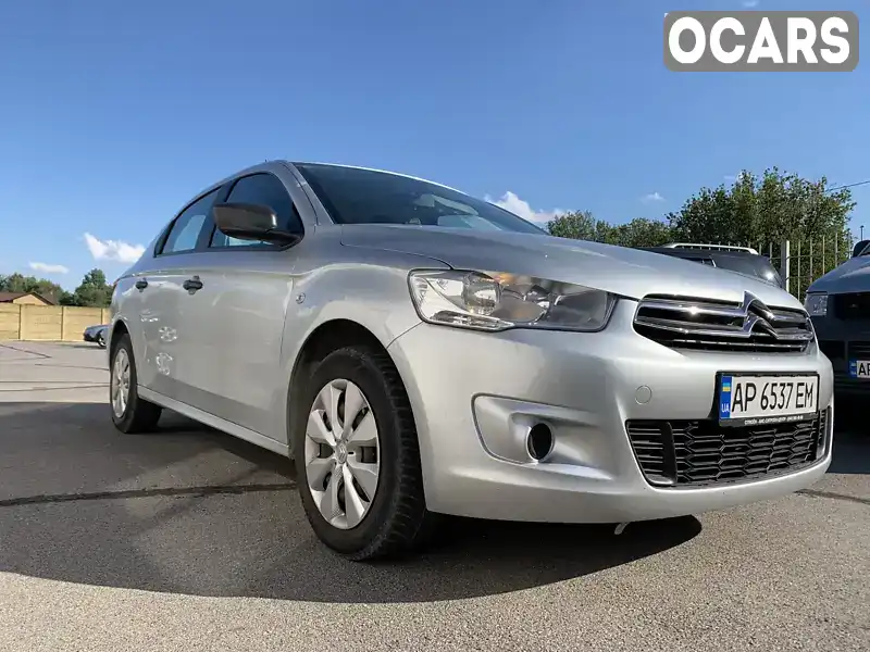 Седан Citroen C-Elysee 2014 1.2 л. Автомат обл. Запорізька, Запоріжжя - Фото 1/12