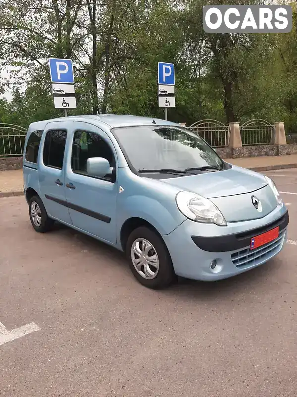 Минивэн Renault Kangoo 2009 1.6 л. Ручная / Механика обл. Полтавская, Полтава - Фото 1/21