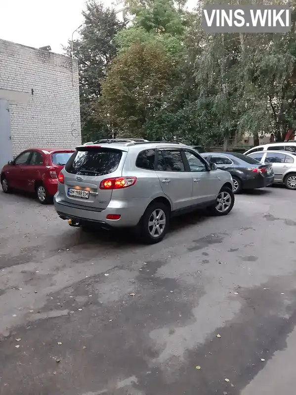 Позашляховик / Кросовер Hyundai Santa FE 2006 2.19 л. Автомат обл. Житомирська, Житомир - Фото 1/5