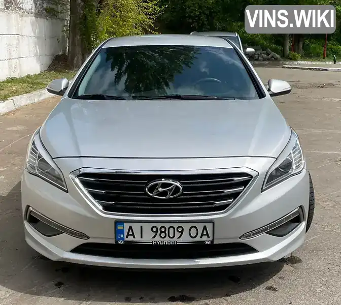 Седан Hyundai Sonata 2014 2.36 л. Автомат обл. Київська, Київ - Фото 1/15