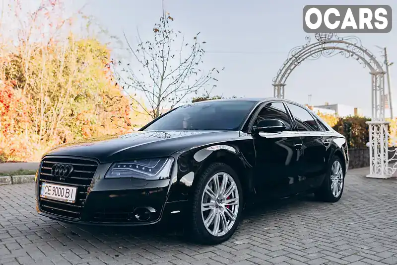 Седан Audi A8 2011 4.2 л. Типтронік обл. Чернівецька, Чернівці - Фото 1/21