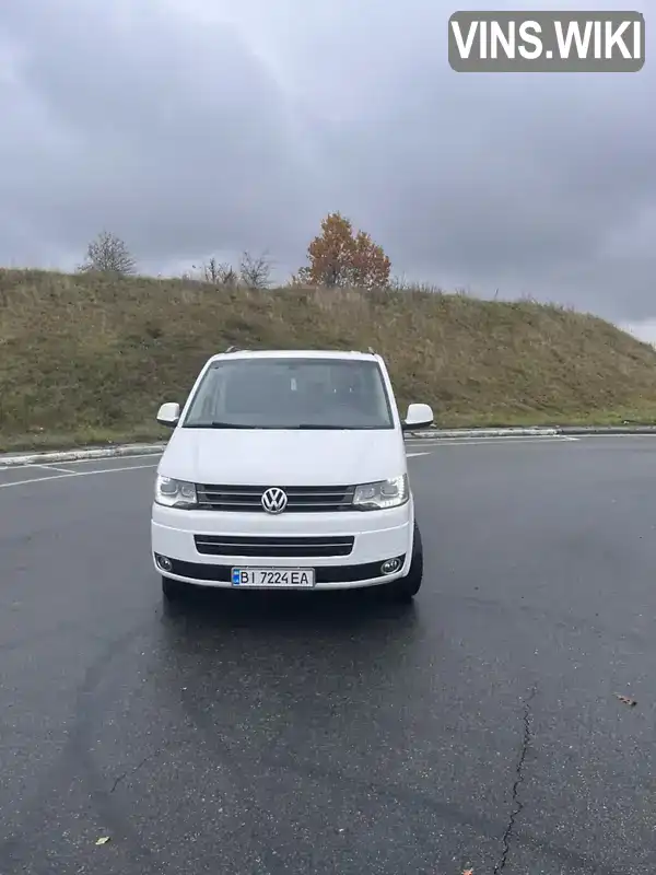 Мінівен Volkswagen Multivan 2014 1.98 л. Автомат обл. Полтавська, Полтава - Фото 1/21