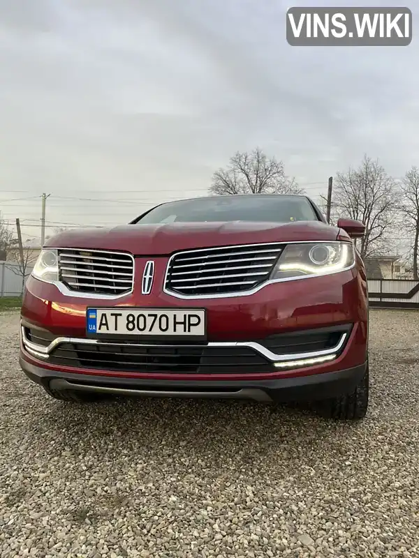 Внедорожник / Кроссовер Lincoln MKX 2018 3.73 л. Автомат обл. Ивано-Франковская, Ивано-Франковск - Фото 1/21