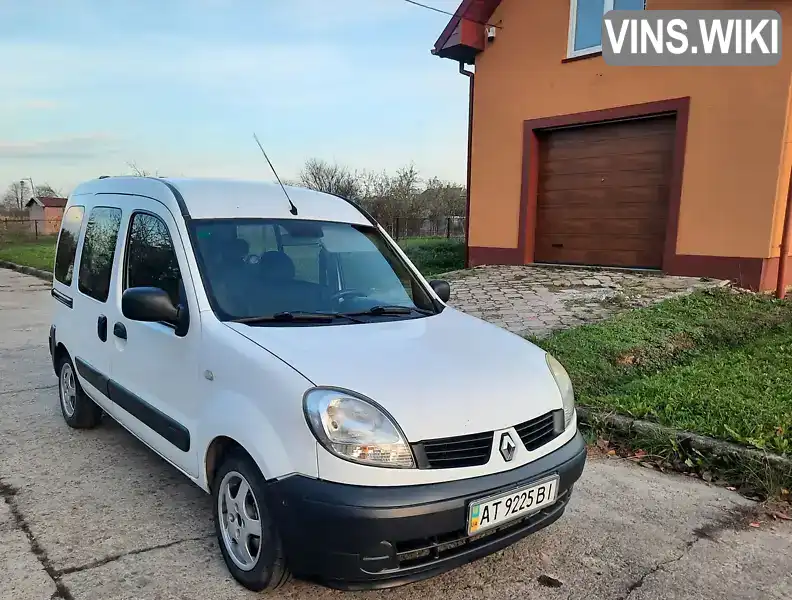 Мінівен Renault Kangoo 2007 1.46 л. Ручна / Механіка обл. Івано-Франківська, Калуш - Фото 1/17