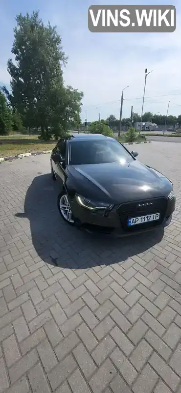 Седан Audi A6 2012 3 л. Автомат обл. Запорожская, Запорожье - Фото 1/17