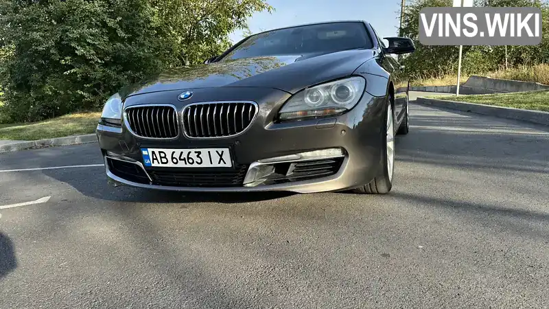 Купе BMW 6 Series Gran Coupe 2012 2.98 л. Автомат обл. Винницкая, Винница - Фото 1/21