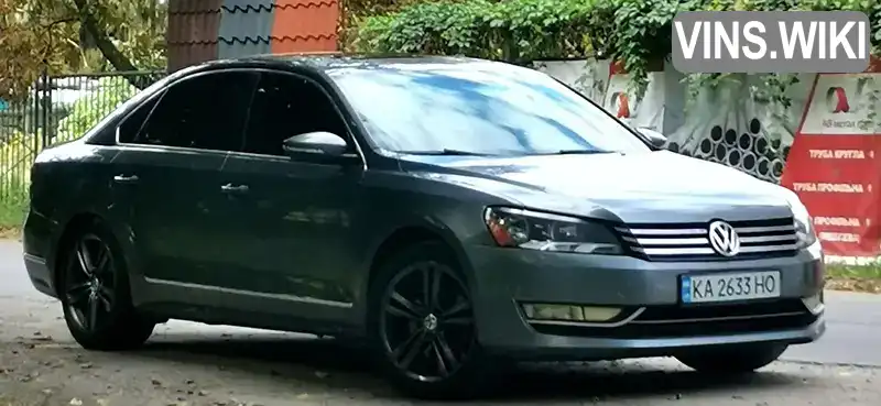 Седан Volkswagen Passat 2012 2.5 л. Автомат обл. Київська, Київ - Фото 1/21