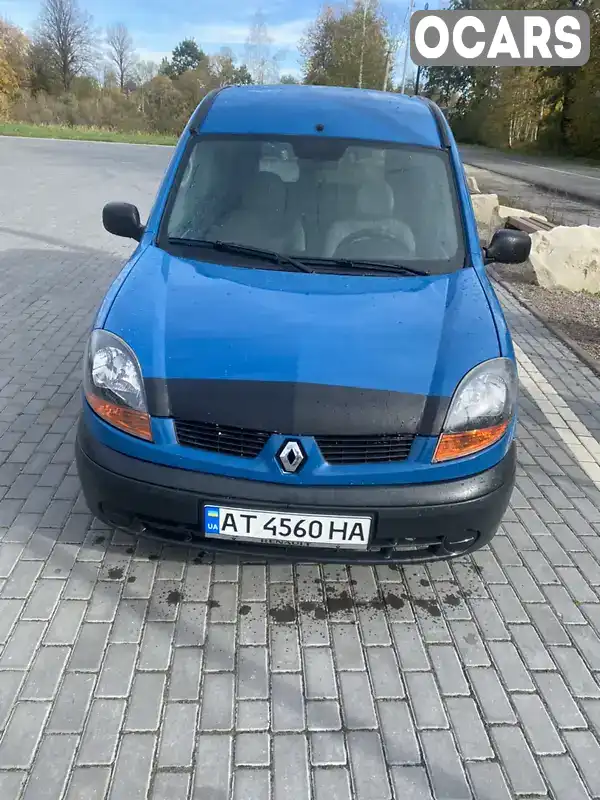 Мінівен Renault Kangoo 2004 1.5 л. Ручна / Механіка обл. Івано-Франківська, Долина - Фото 1/4