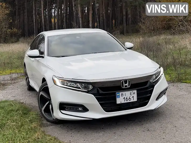 Седан Honda Accord 2019 1.5 л. Варіатор обл. Полтавська, Полтава - Фото 1/13