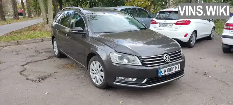 Универсал Volkswagen Passat 2012 2 л. Ручная / Механика обл. Черкасская, Черкассы - Фото 1/21