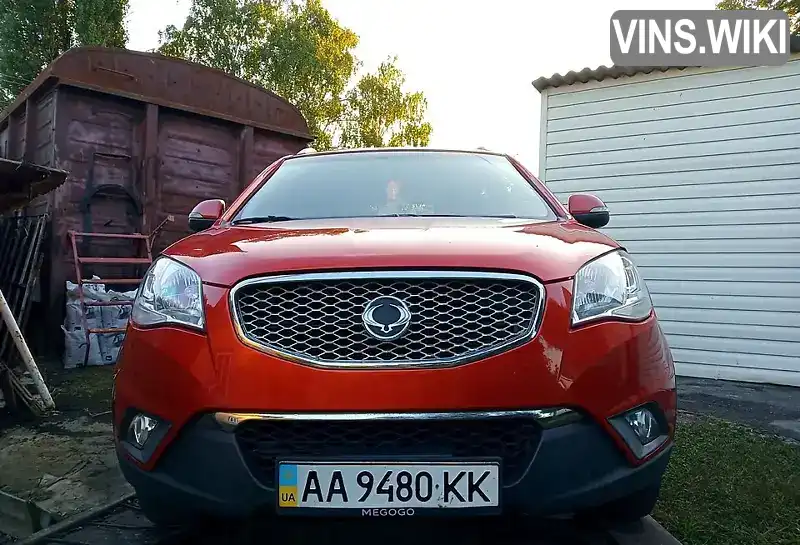 Внедорожник / Кроссовер SsangYong Korando 2013 2 л. Ручная / Механика обл. Полтавская, Пирятин - Фото 1/12