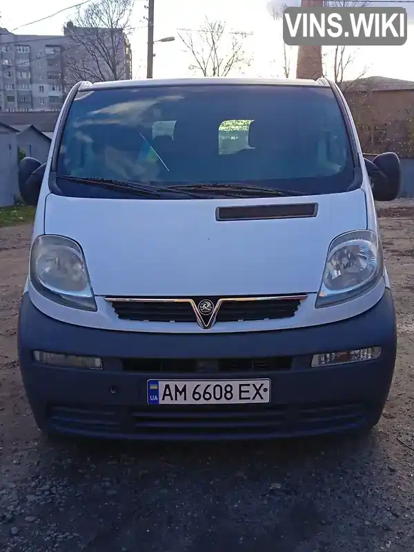 Мінівен Opel Vivaro 2002 1.87 л. Ручна / Механіка обл. Житомирська, Бердичів - Фото 1/6