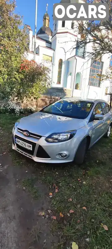 Універсал Ford Focus 2012 1.56 л. Ручна / Механіка обл. Житомирська, Звягель - Фото 1/21