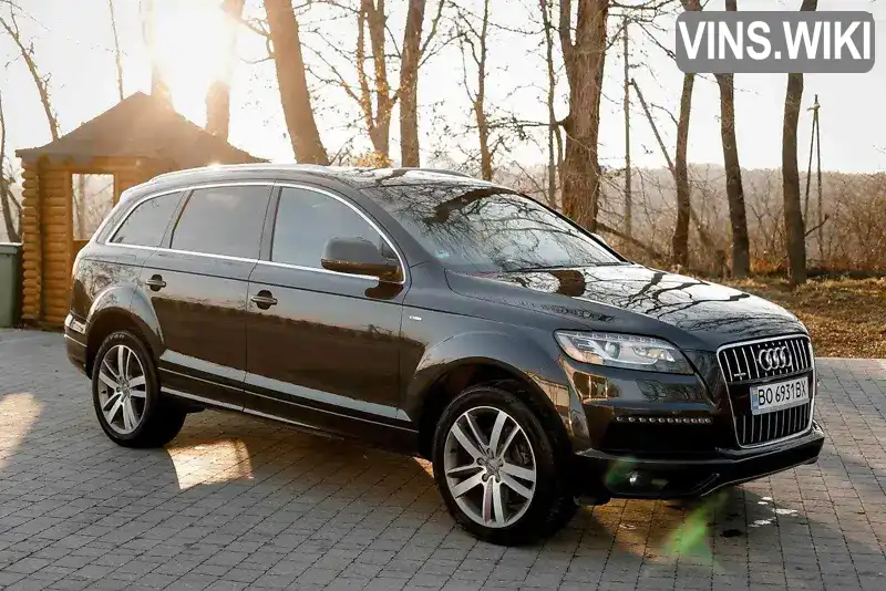 Внедорожник / Кроссовер Audi Q7 2010 3 л. Типтроник обл. Тернопольская, Бучач - Фото 1/10