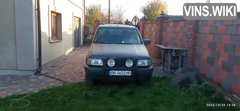 Позашляховик / Кросовер Opel Frontera 1992 2.4 л. Ручна / Механіка обл. Рівненська, Рівне - Фото 1/14