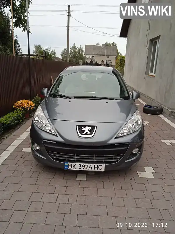 Хэтчбек Peugeot 207 2011 1.36 л. Ручная / Механика обл. Ровенская, Радивилов - Фото 1/17