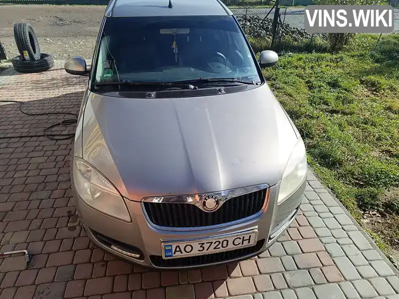 TMBMC65J375024531 Skoda Roomster 2006 Микровэн 1.39 л. Фото 1