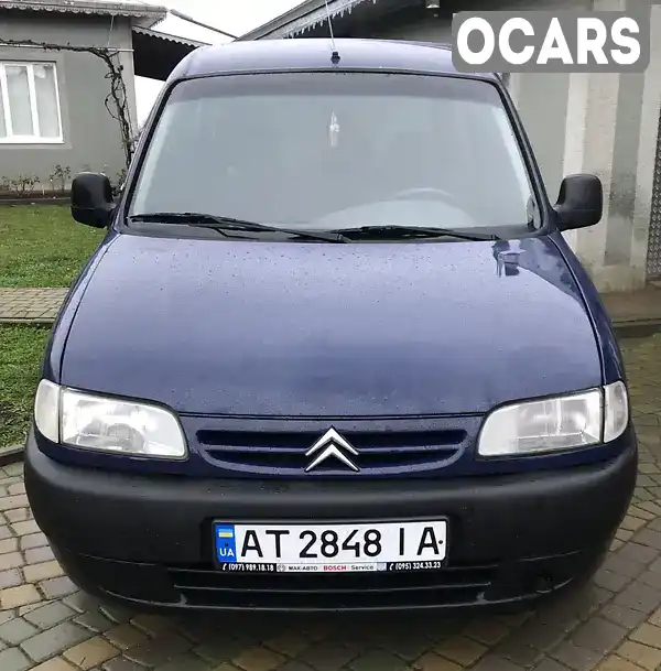 Мінівен Citroen Berlingo 2001 1.9 л. Ручна / Механіка обл. Івано-Франківська, Снятин - Фото 1/14